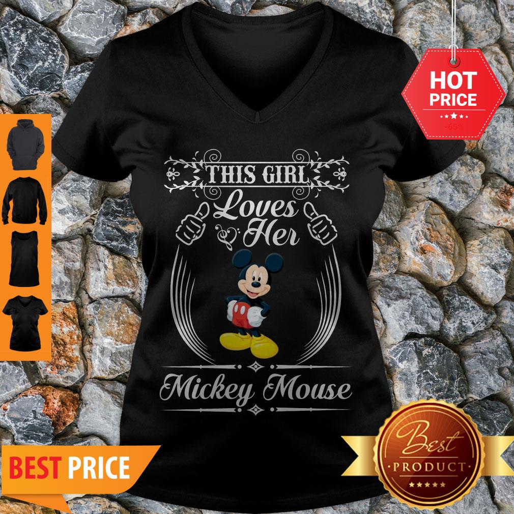 Official This Girl Loves Her Mickey Mouse Shirt - Image 5