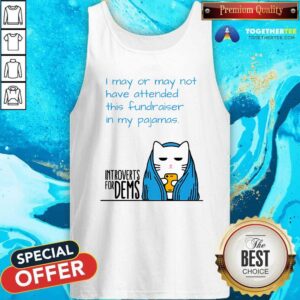 Alternative view of Funny I May Have Been In Pajamas Cat T-Shirt
