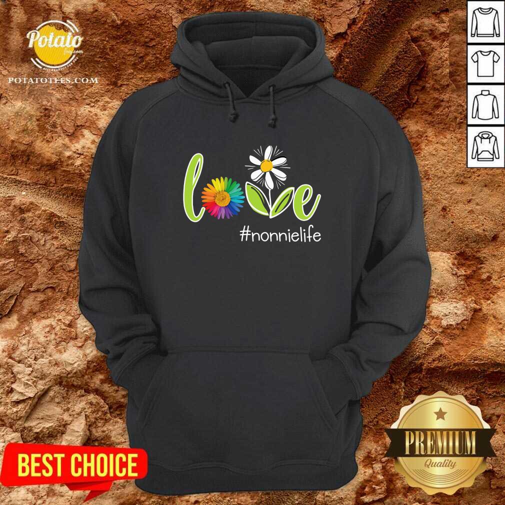 Love Nonnie Life Flower Artistry Shirt - Image 2