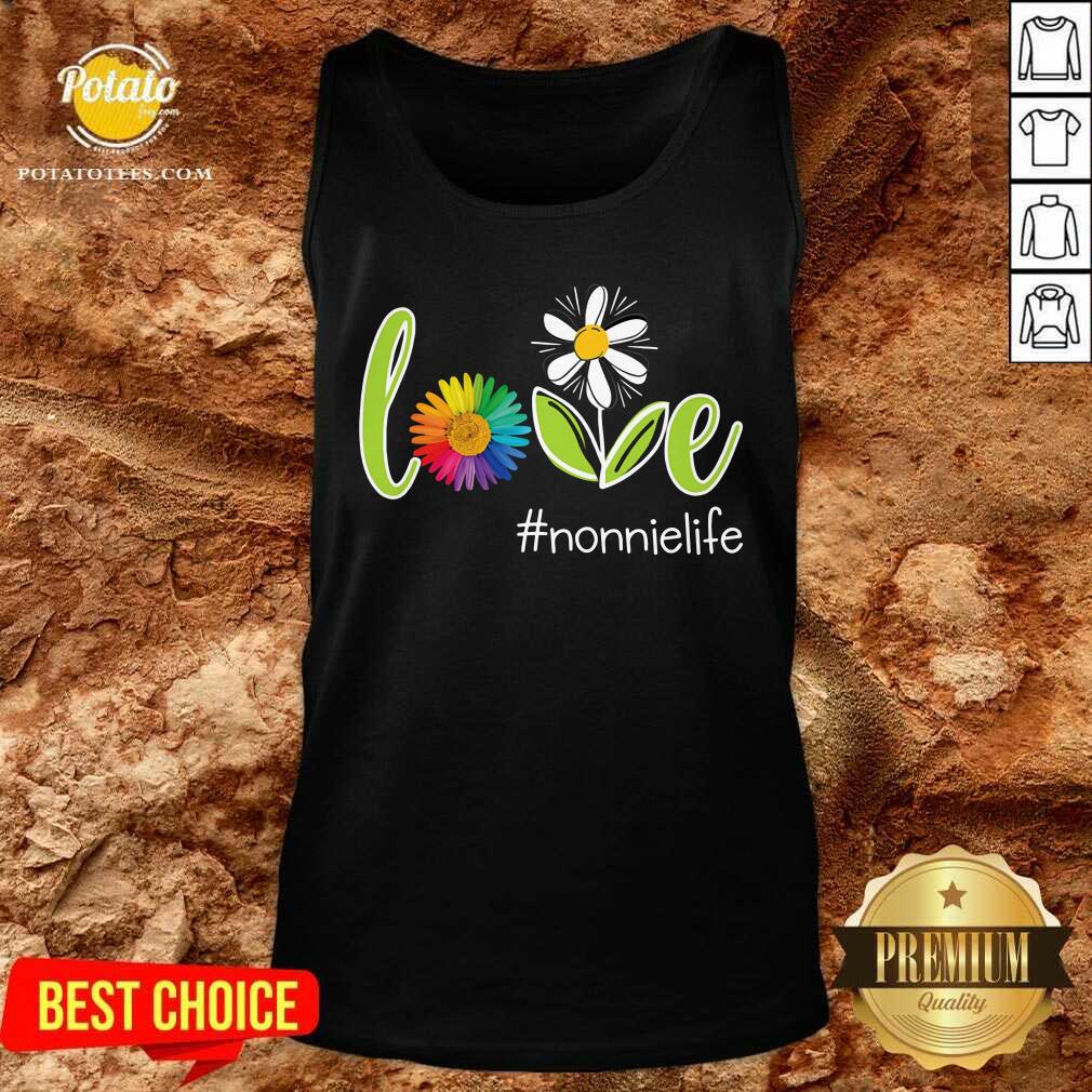 Love Nonnie Life Flower Artistry Shirt - Image 4