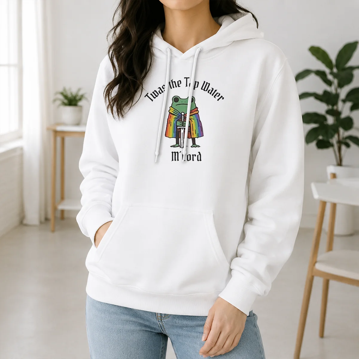 Nice Twas The Tap Water Frog LGBTQ Pride Shirt - Image 7