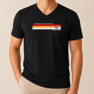 Alternative view of Pretty Oasis Don'T Look Back In Anger I Heard You Say At Least Not Today Shirt