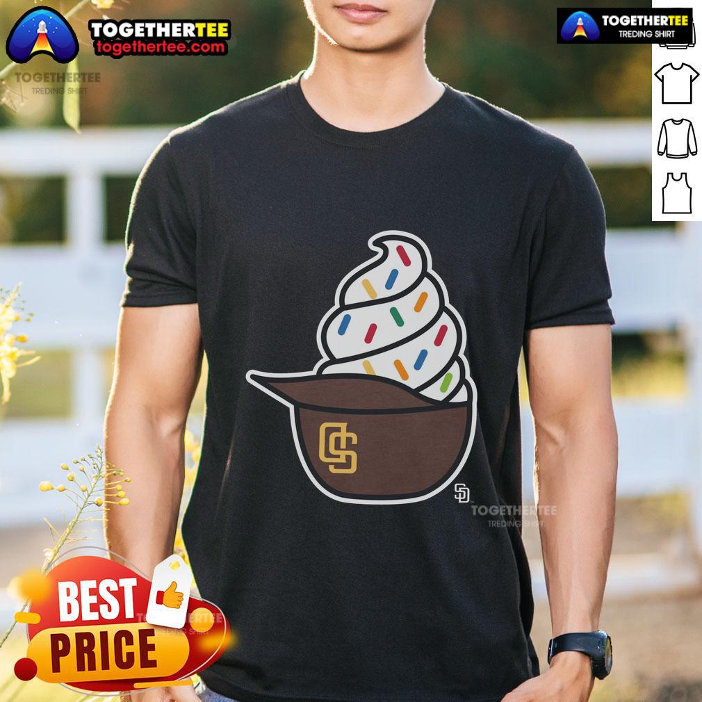 Original San Diego Padres Ice Cream T-Shirt