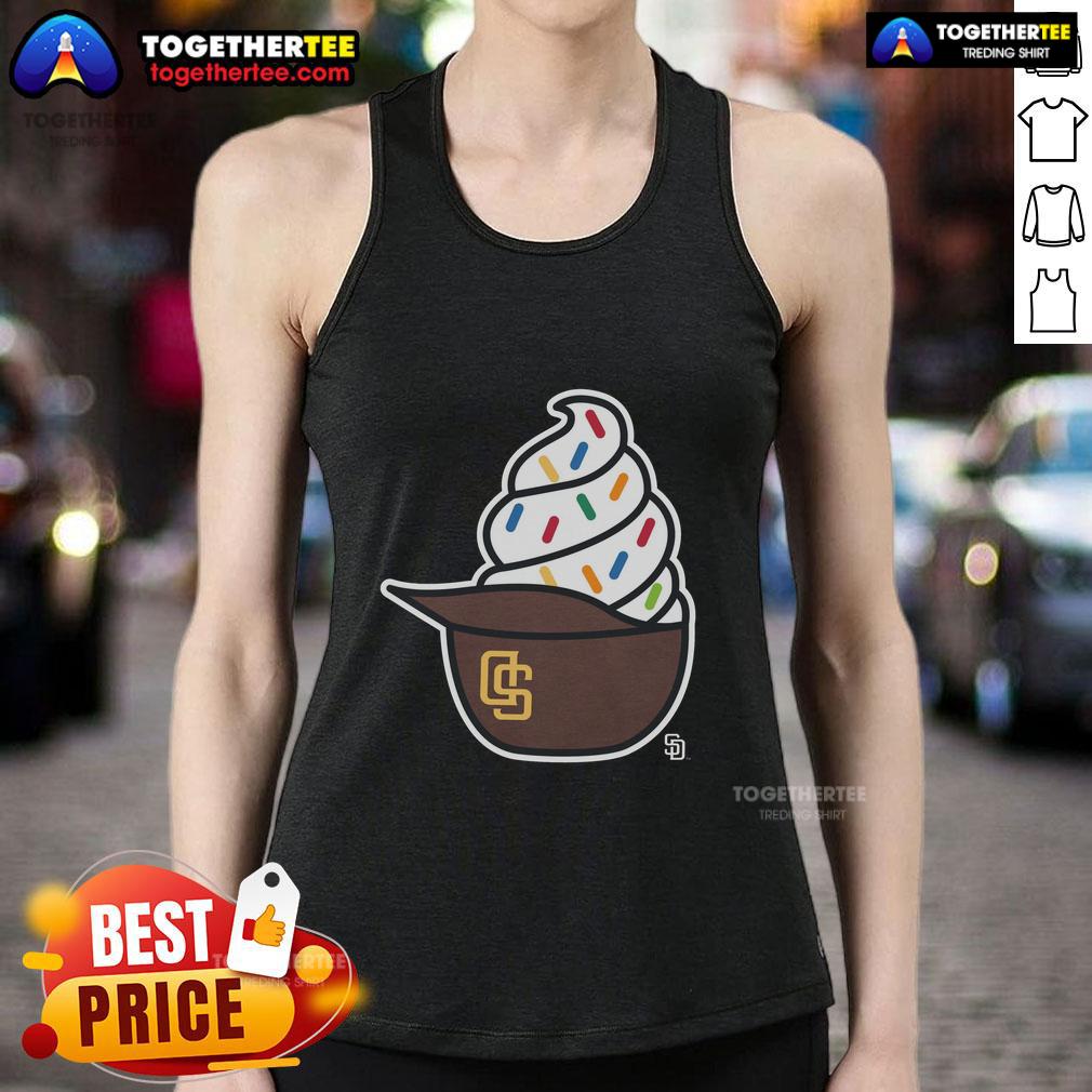 Original San Diego Padres Ice Cream T-Shirt - Image 4