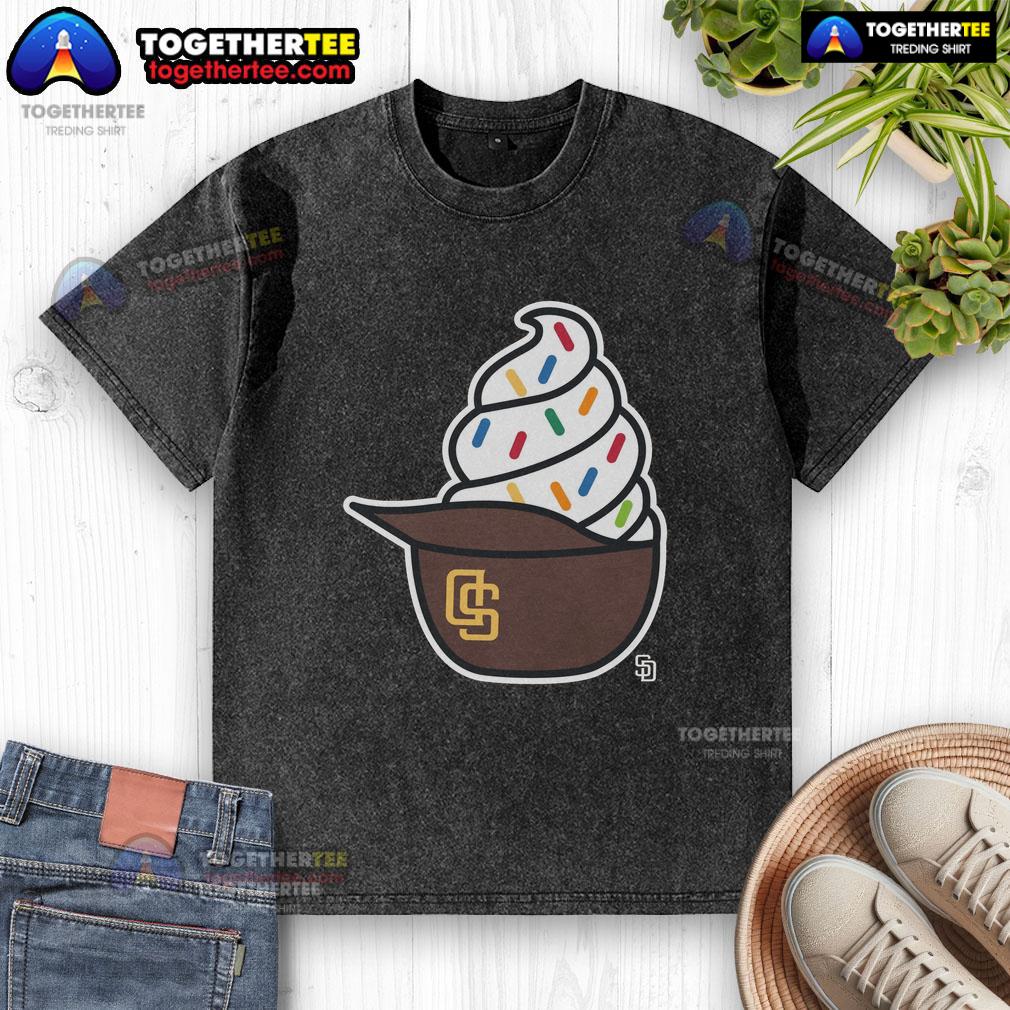 Original San Diego Padres Ice Cream T-Shirt - Image 6