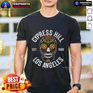 Premium Cypress Hill Los Angeles Day Of The Dead Est 1988 T-Shirt