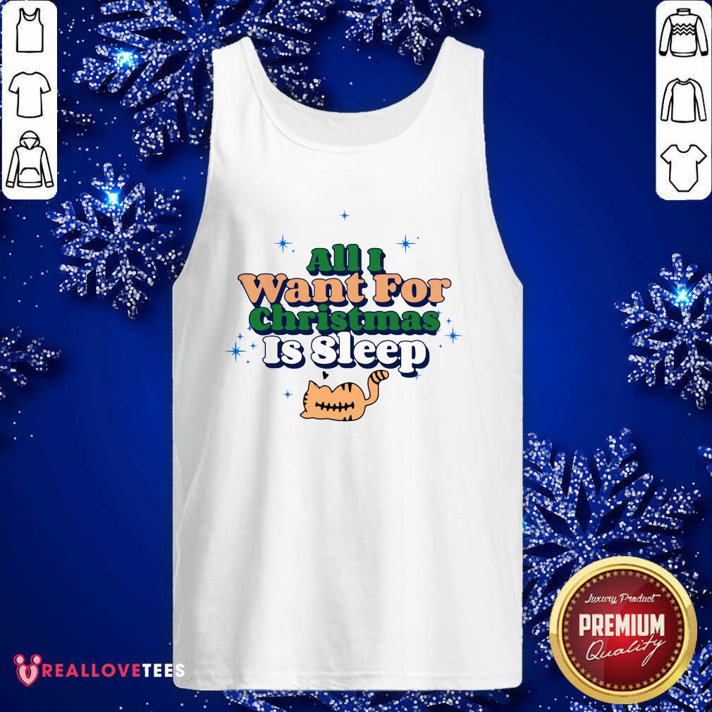 Beautiful All I Want For Christmas Is Sleep Shirt - Image 2