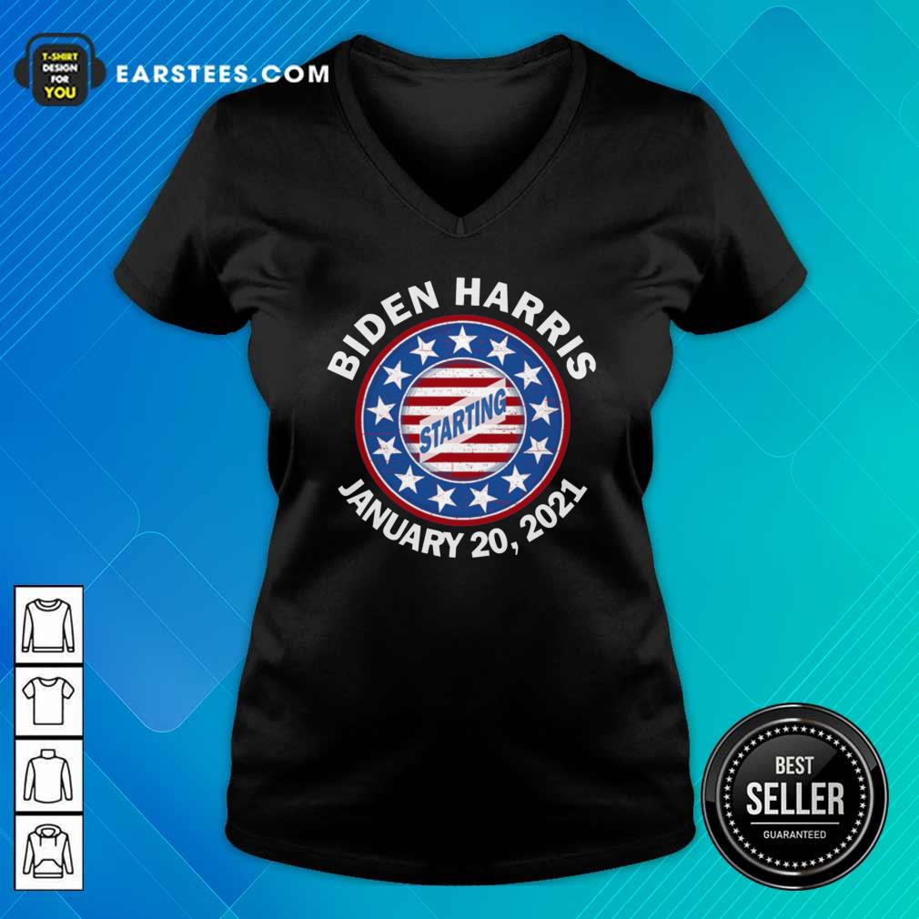 Happy Biden Harris January Inauguration American Flag Shirt - Image 3