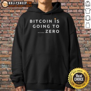 Alternative view of Official Bitcoin Is Going To As Another Zero T-Shirt
