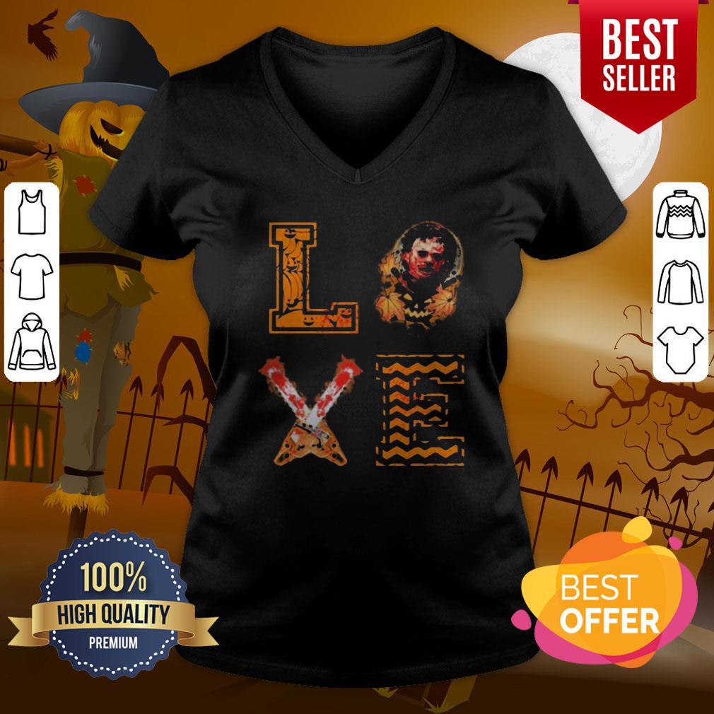 Super Nice Michael Myers Love Halloween Knife Shirt - Image 2