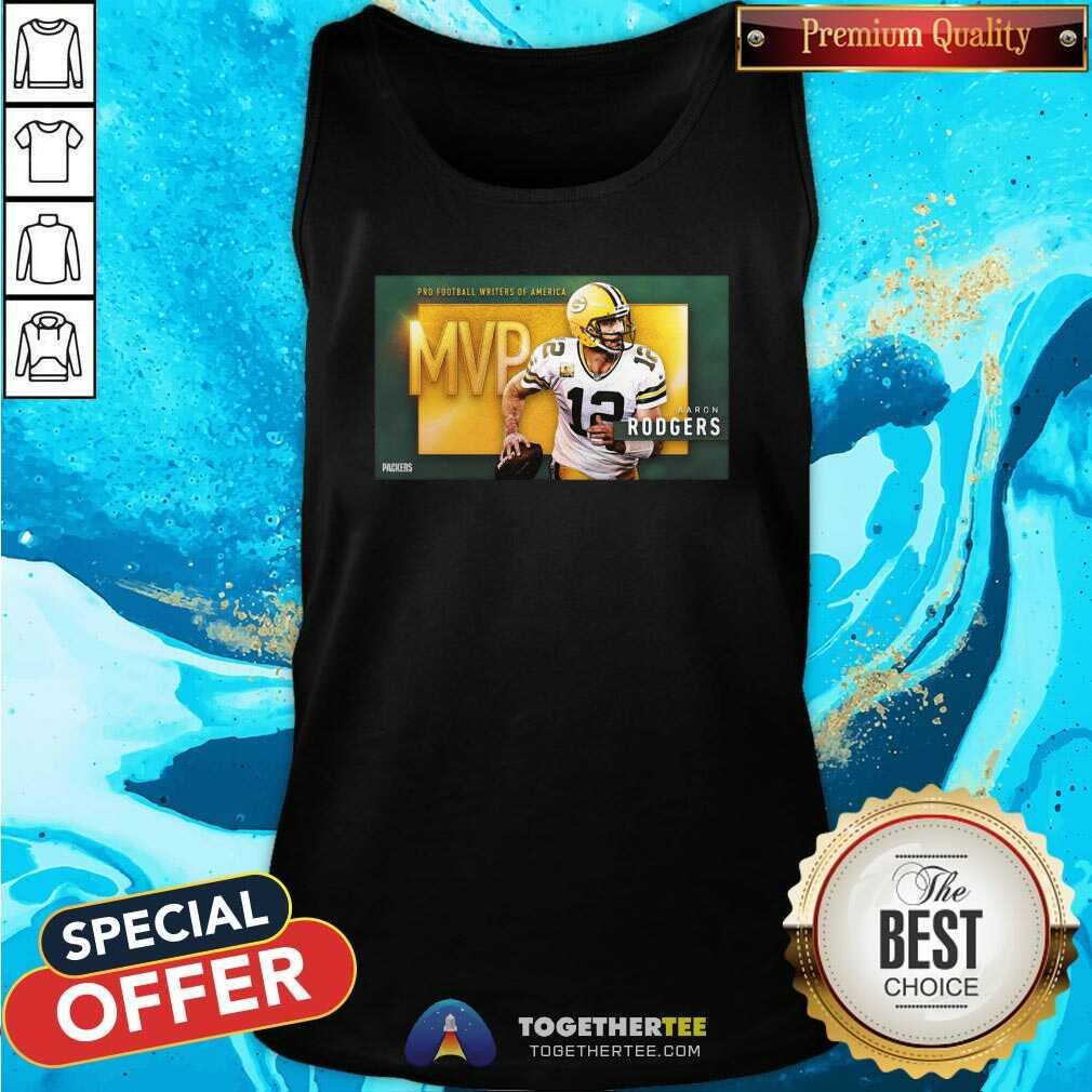 Funny Aaron Rodgers Mvp Pro Football Writers Of America 2021 Shirt - Image 4