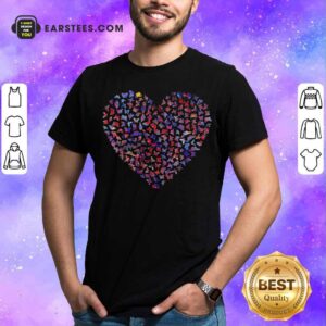 Happy Heart Butterfly Shirt