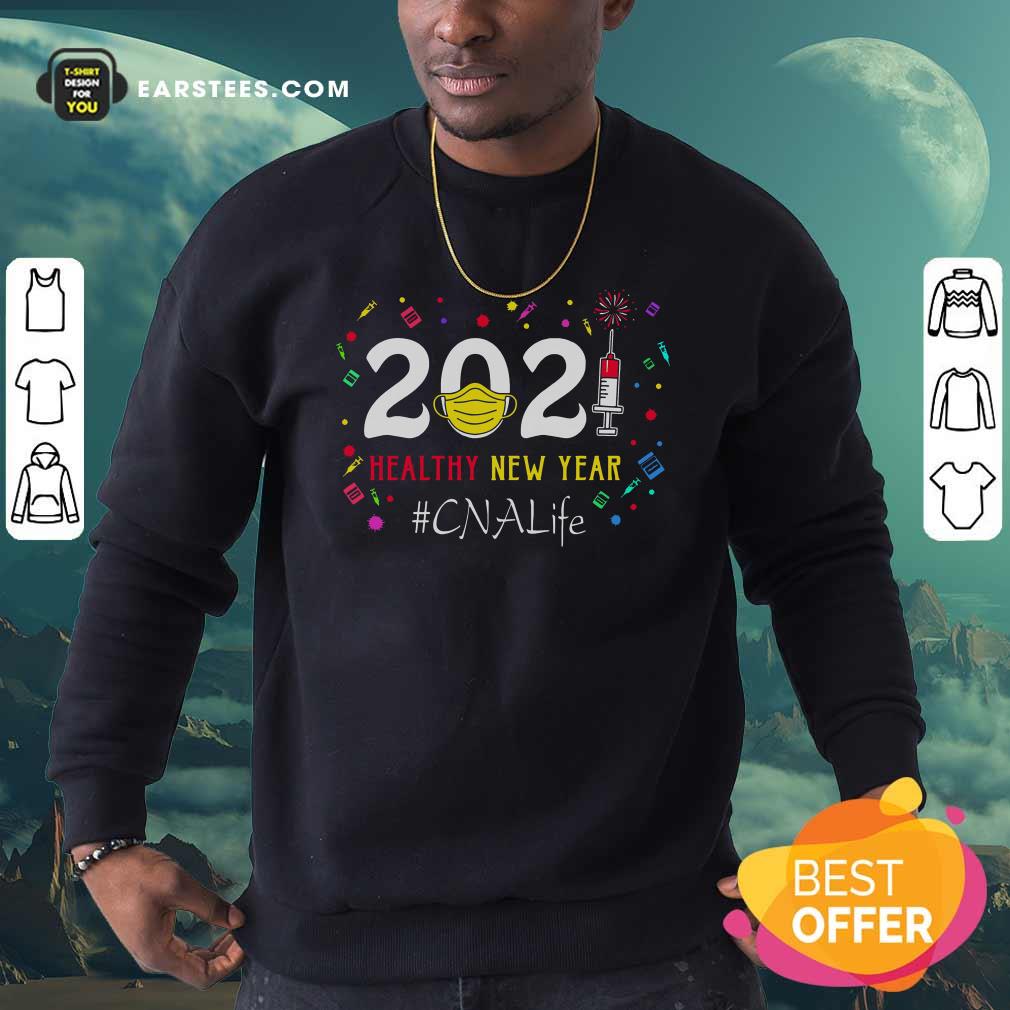Nice 2020 Mask Vaccine Healthy New Year Cna Life Shirt - Image 5
