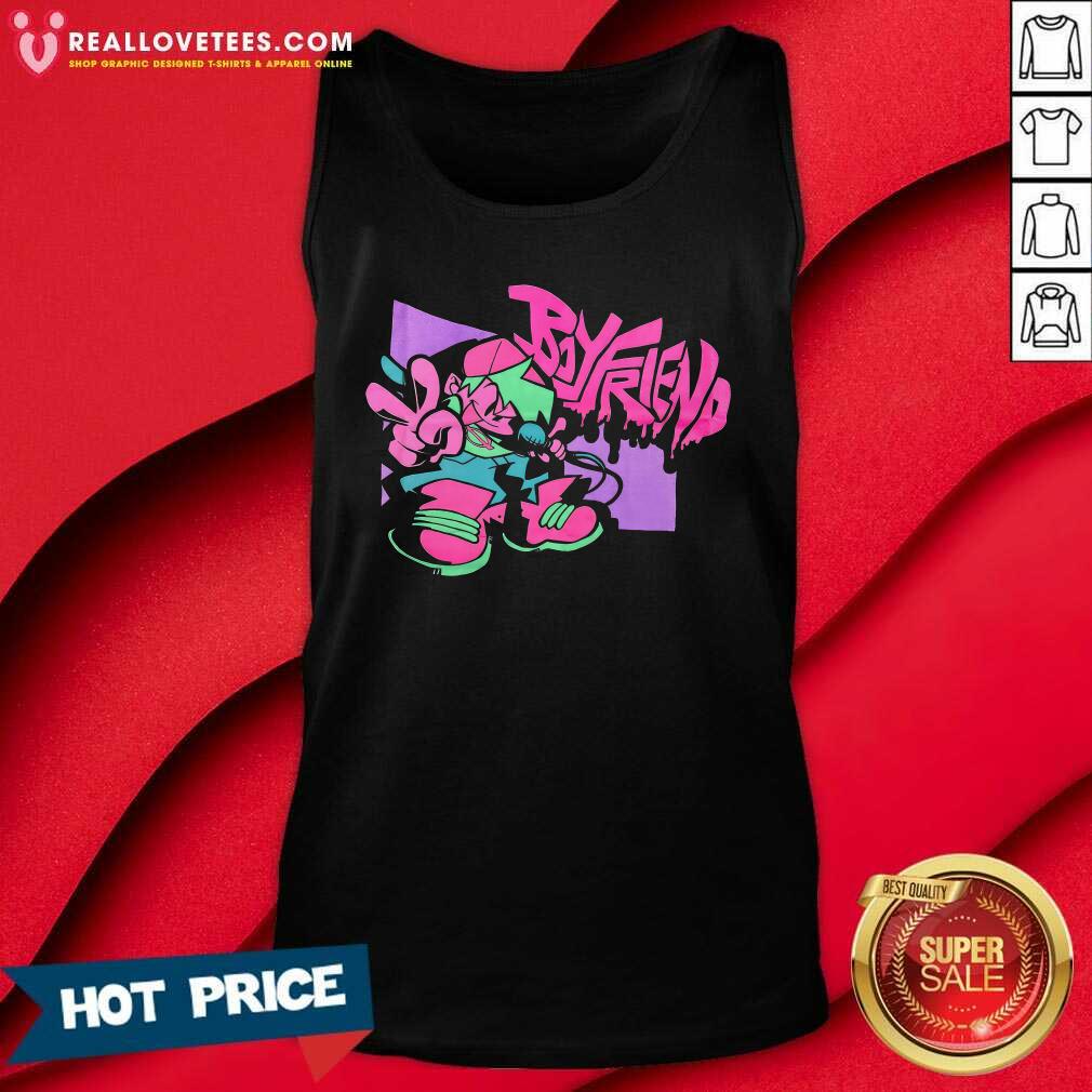Friday Night Funkin Boyfriend T-shirt - Image 3