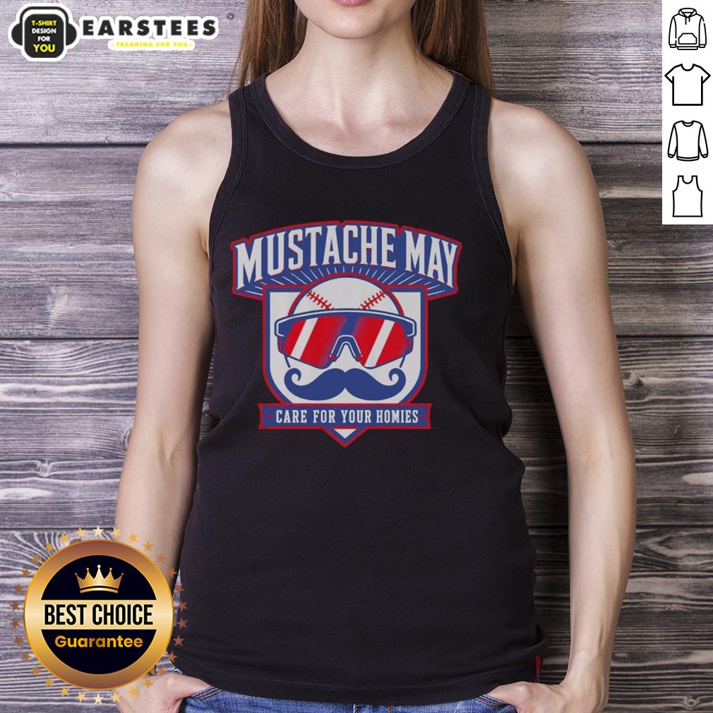 Top Mustache May 2026 Care For Your Homies T-Shirt - Image 4