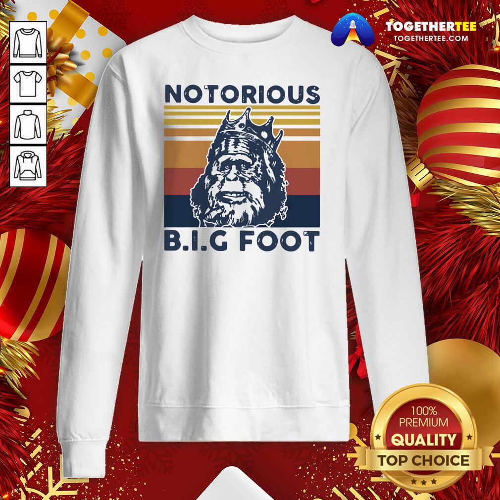 Nice Notorious Bigfoot King Vintage Shirt - Image 4