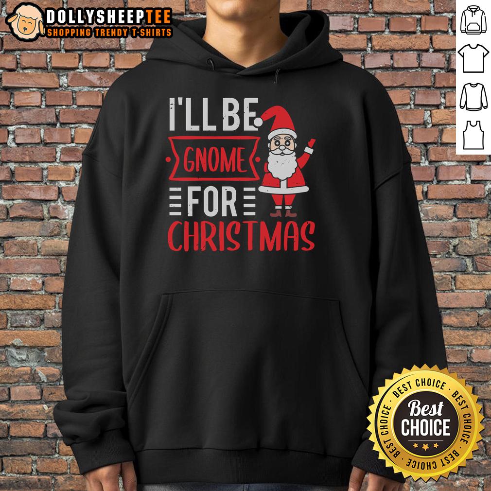 Happy I'll Be Gnome For Christmas T-Shirt - Image 2