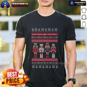 Nice New England Patriots Holiday Nutcracker T-Shirt