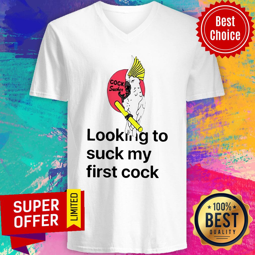 Awesome Looking To Suck My First Cock Shirt - Image 3