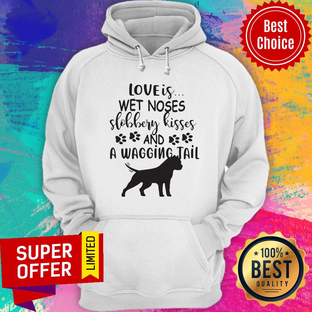 Nice Love's Wet Noses Slobbery Kisses And Wagging Tail Shirt - Image 5