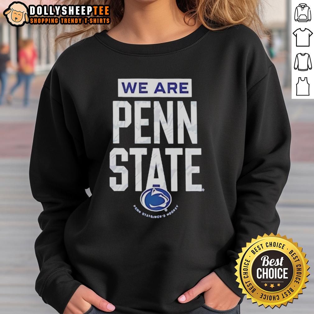 Official We Are Penn State Nittany Lions Hockey Logo T-Shirt - Image 5