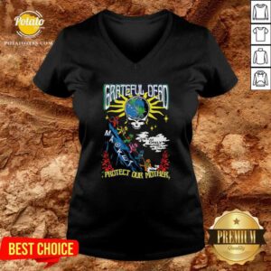 Alternative view of Grateful Dead Earth She's Our Only Home Protect Our Mother T-shirt