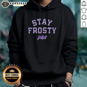 Alternative view of Original Minnesota Frost Women Hockey Stay Frosty Pwhl T-Shirt