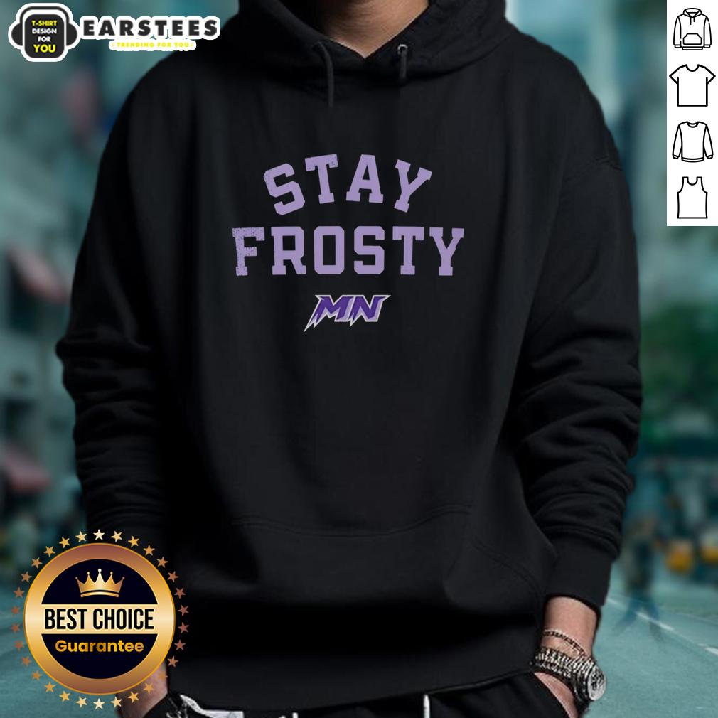 Original Minnesota Frost Women Hockey Stay Frosty Pwhl T-Shirt - Image 2