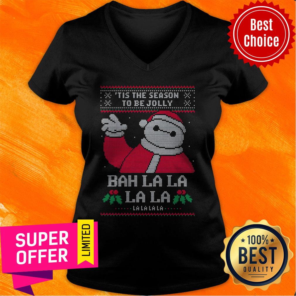 Nice Tis The Season To Be Jolly Bah La La Ugly Christmas Shirt - Image 5