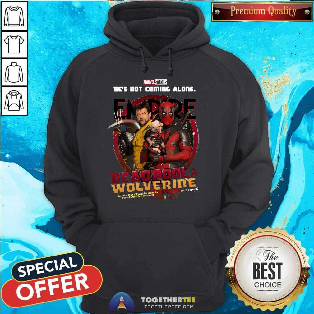 Official Deadpool & Wolverine Katanas Claw Paws Get Ready For Marvel T-Shirt - Image 2