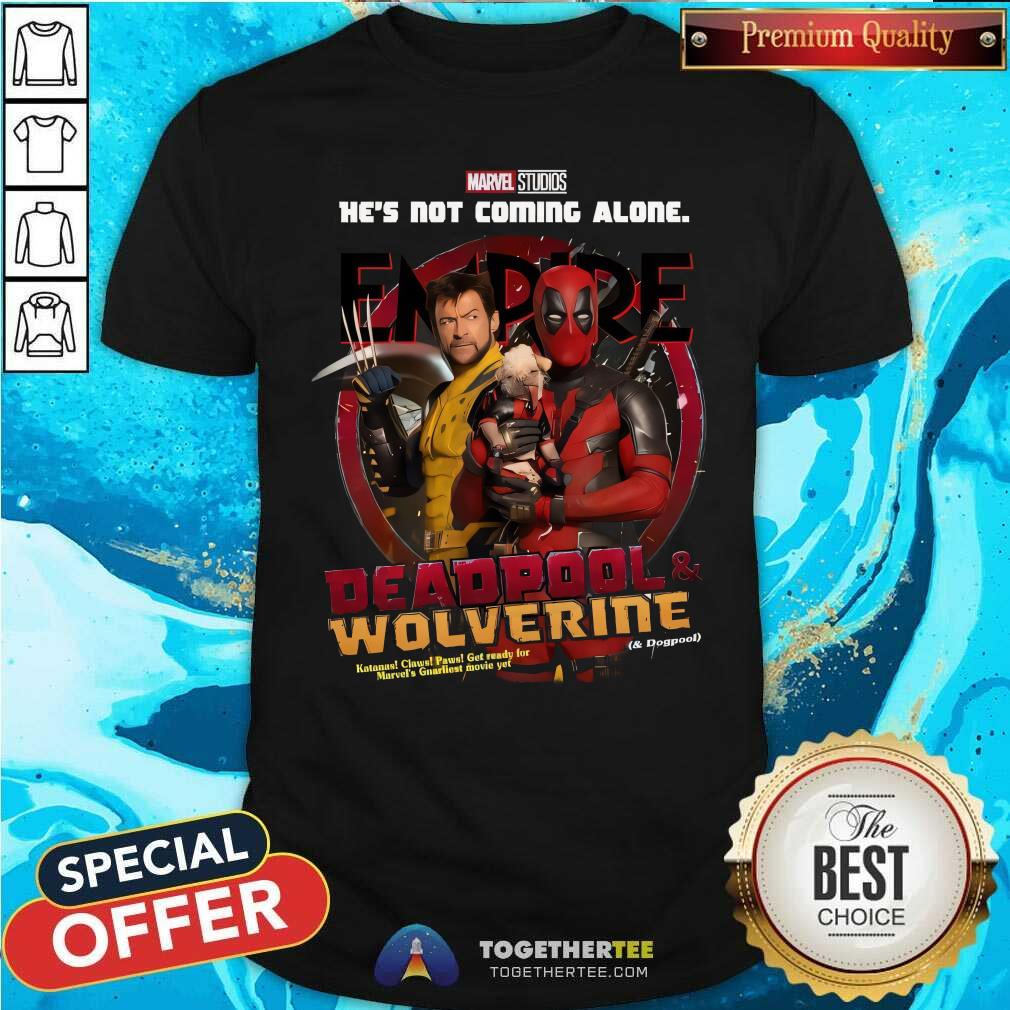 Official Deadpool & Wolverine Katanas Claw Paws Get Ready For Marvel T-Shirt