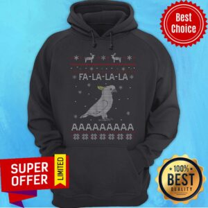 Alternative view of Good Cockatoo Fa La La La Laaaa Ugly Christmas Shirt