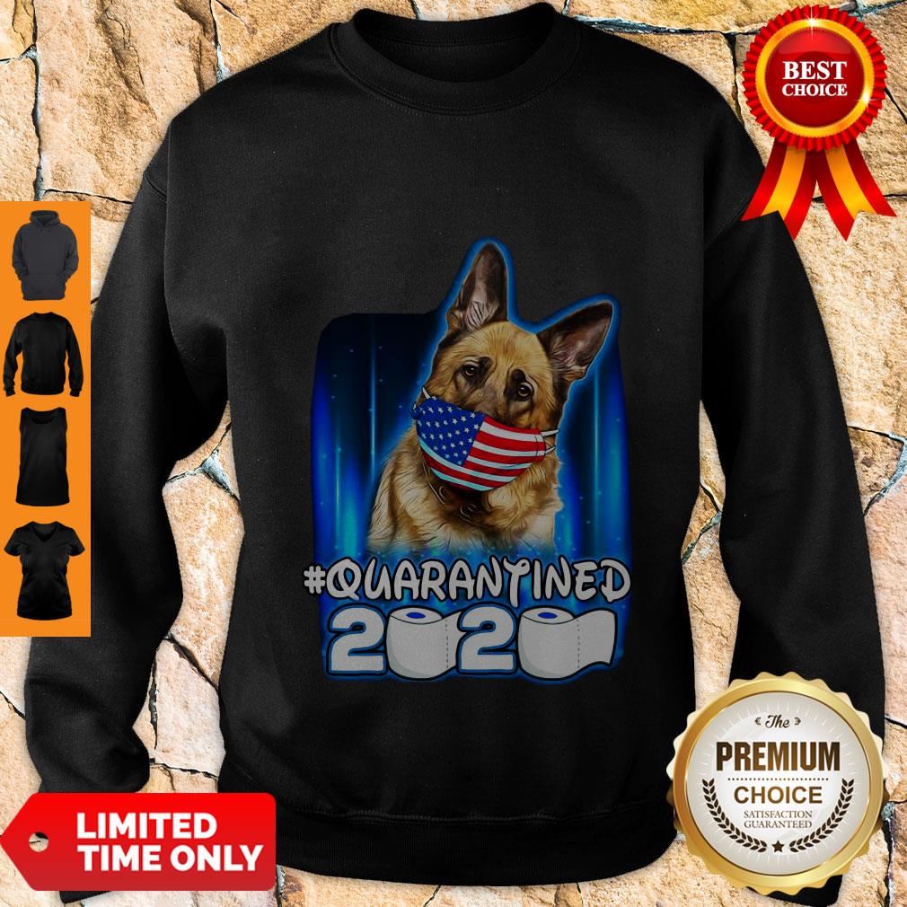 Top Becgie Face Mask American Flag Quarantined 2020 Toilet Paper Shirt - Image 5