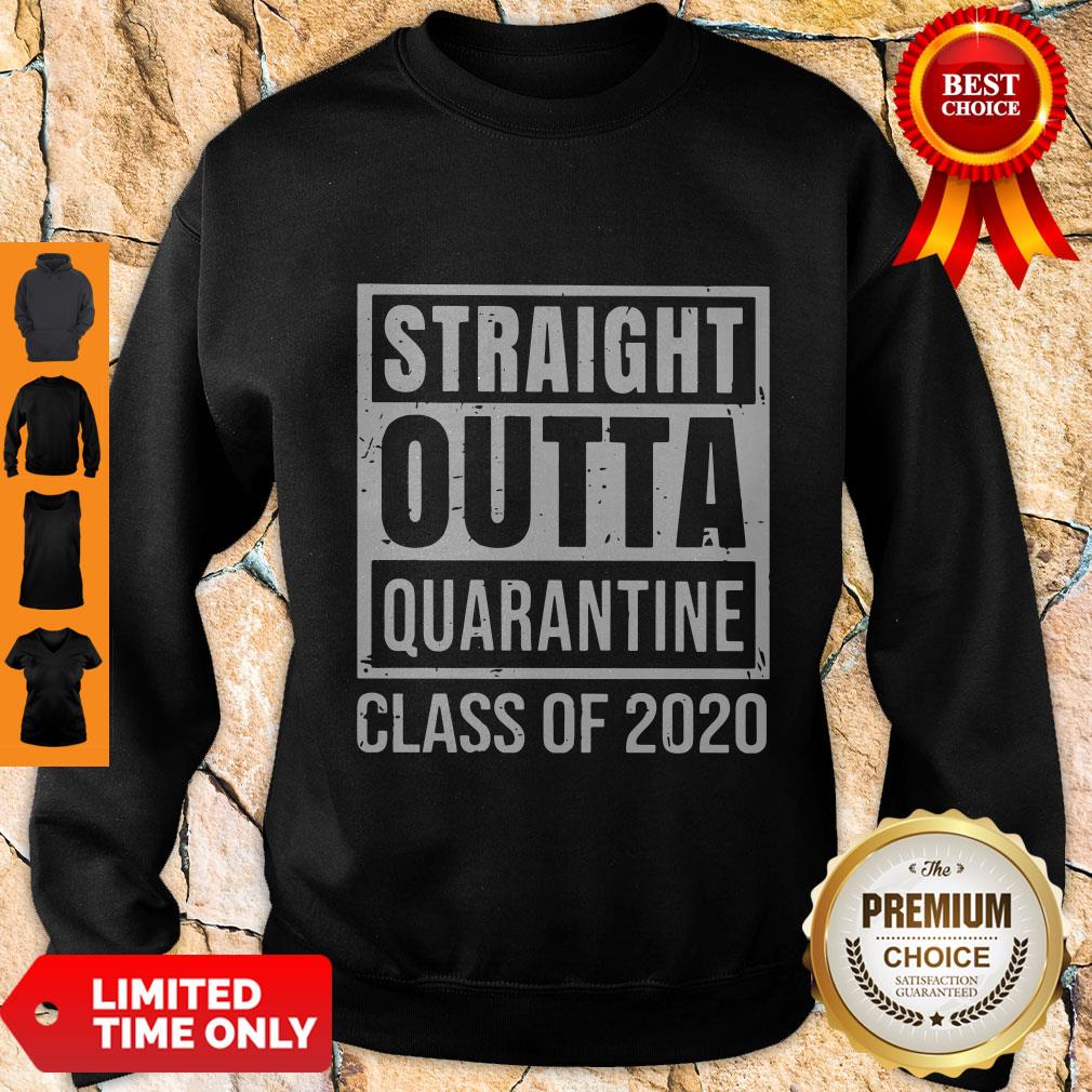 Premium Straight Outta Quarantine Class Of 2020 Shirt - Image 5