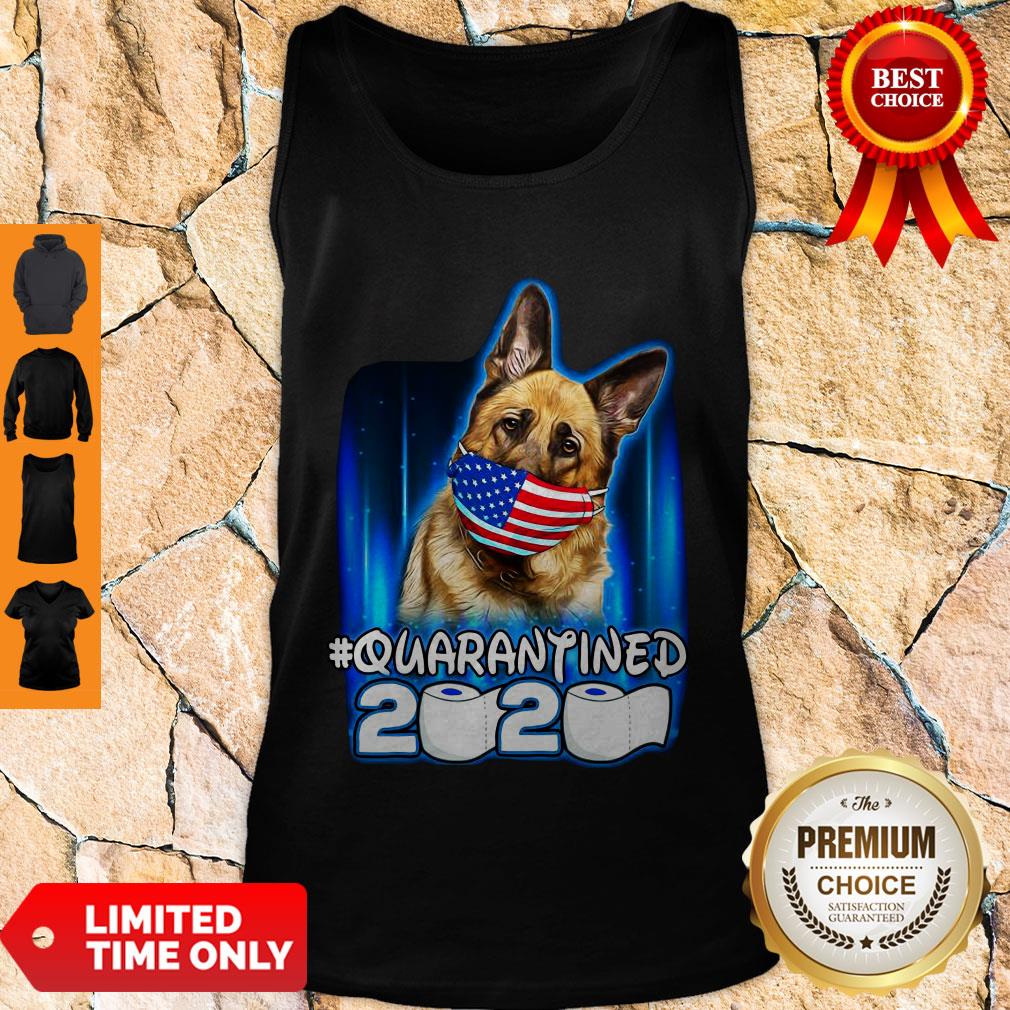 Top Becgie Face Mask American Flag Quarantined 2020 Toilet Paper Shirt - Image 4