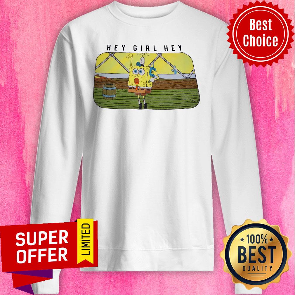 Official SpongeBob Hey Girl Hey Shirt - Image 5