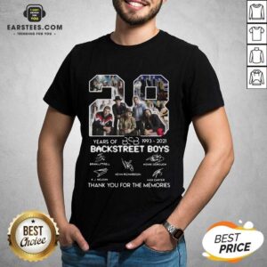 Top 28 Years Of BSB 1993 Backstreet Boys Shirt