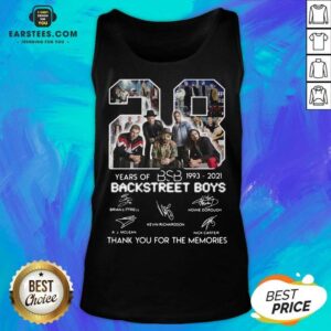 Alternative view of Top 28 Years Of BSB 1993 Backstreet Boys Shirt