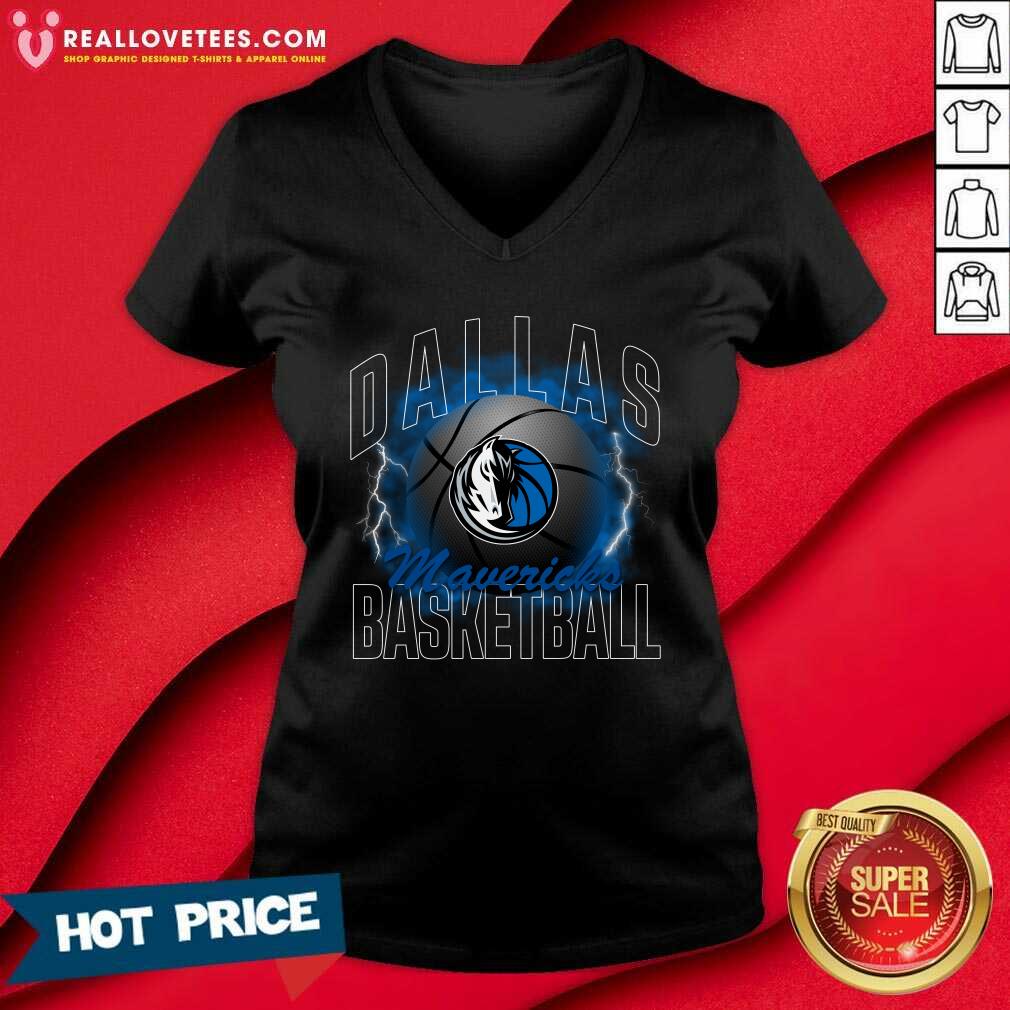 Dallas Mavericks Match Up Basketball T-Shirt - Image 2