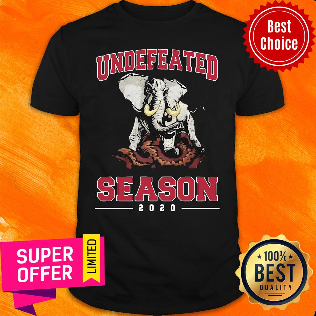 Awesome Alabama Crimson Tide Undefeated Season 2020 Shirt