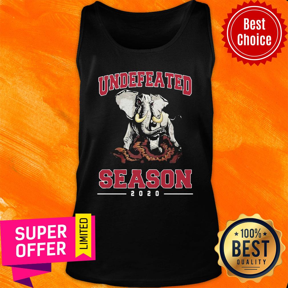 Awesome Alabama Crimson Tide Undefeated Season 2020 Shirt - Image 4