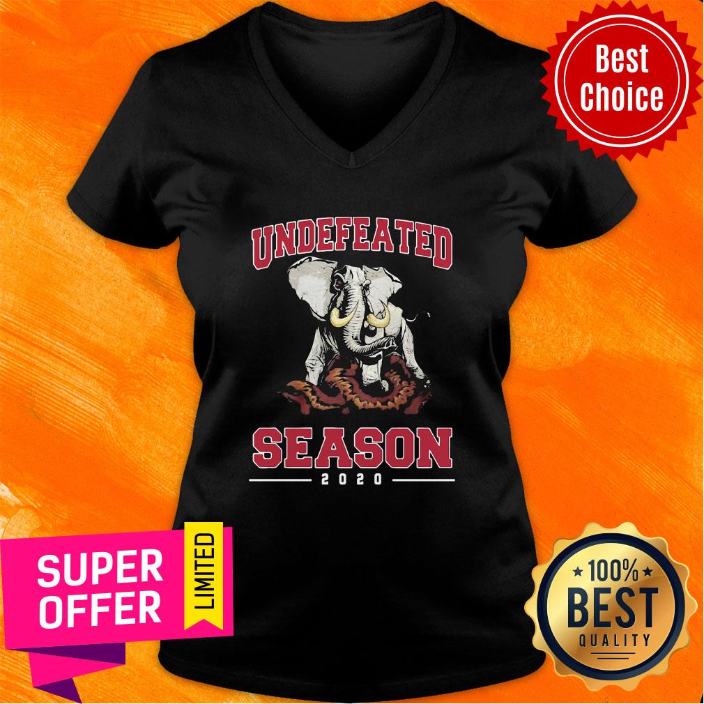 Awesome Alabama Crimson Tide Undefeated Season 2020 Shirt - Image 3