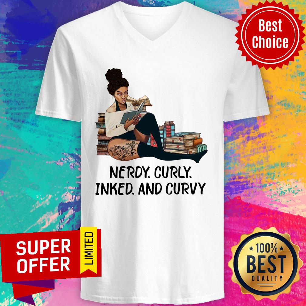 Awesome Nerdy Curvy Inked And Curvy Shirt - Image 4