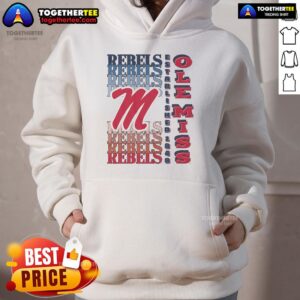 Alternative view of Nice Ole Miss Rebels Gradient Wordmark T-Shirt