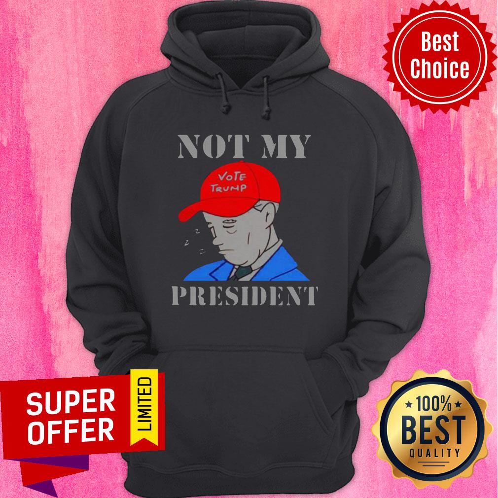 Official Biden Not My Vote Trump President Election Shirt - Image 2