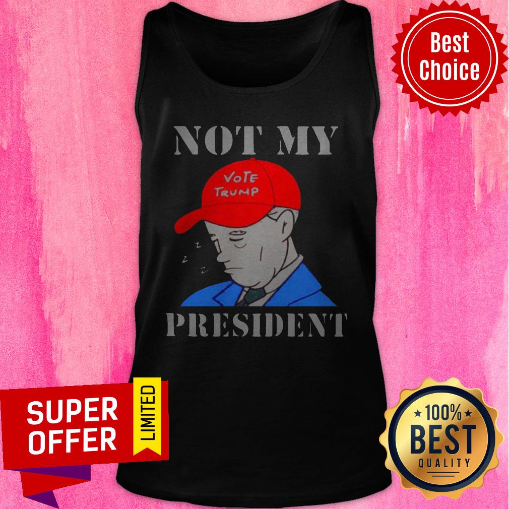 Official Biden Not My Vote Trump President Election Shirt - Image 4