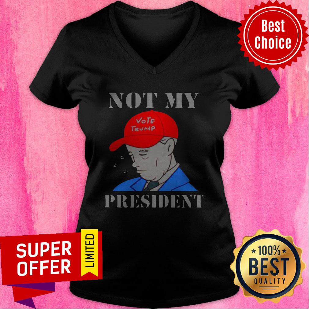 Official Biden Not My Vote Trump President Election Shirt - Image 5
