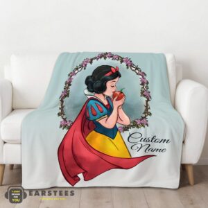 Alternative view of Good Cartoon Disney Snow White Princess Blanket Fleece Customized Blanket