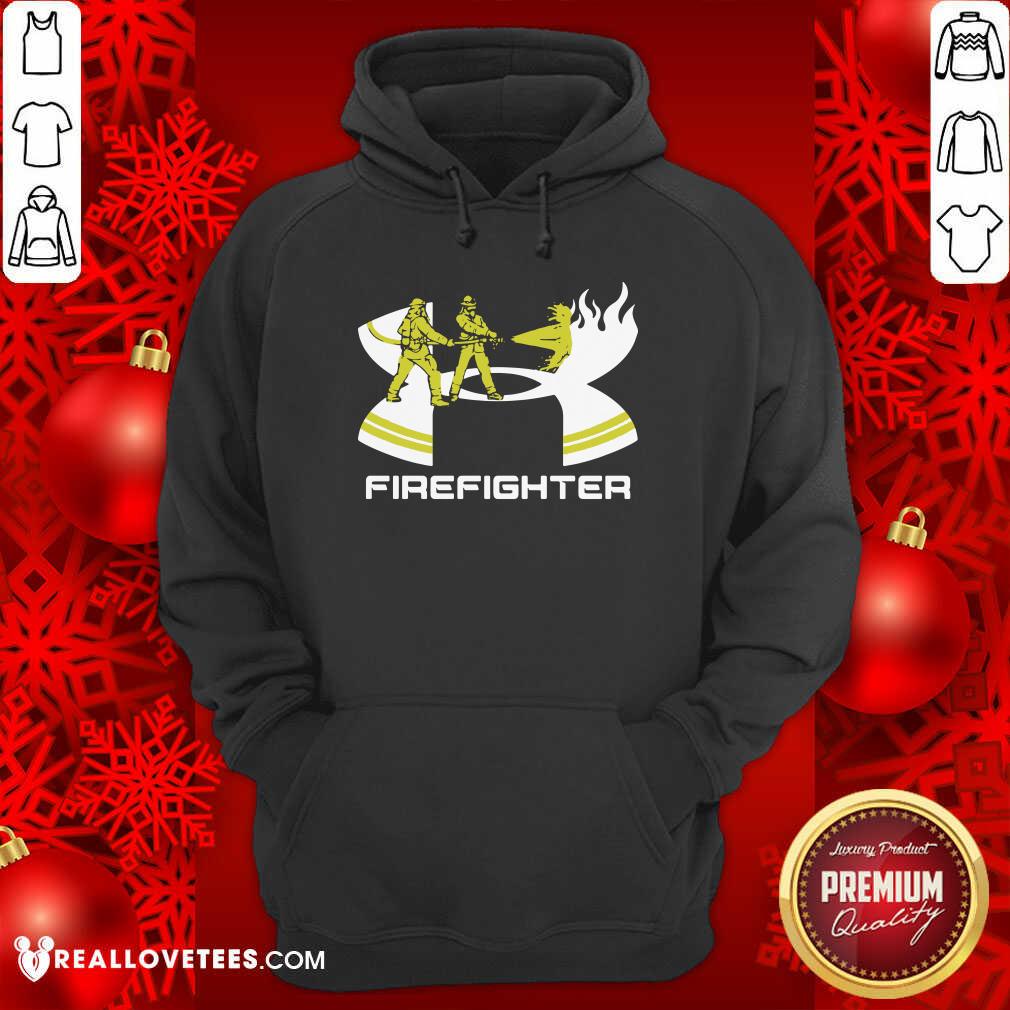 Super Nice Firefighter Under Armour Shirt - Image 4