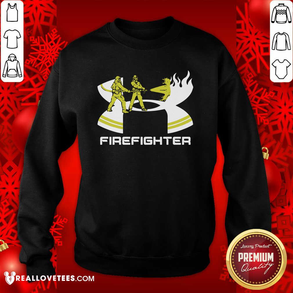 Super Nice Firefighter Under Armour Shirt - Image 3